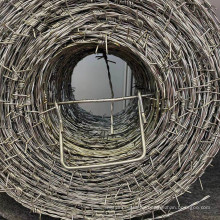 Galvanized safety barbed wire/galvanized decorative barbed wire fencing/barbed wire